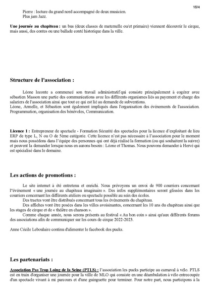 Fichier:Dossier de demande d'agrément académique Association Les Pucks.docx (1).pdf