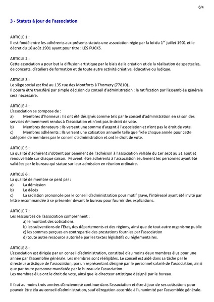 Fichier:Dossier de demande d'agrément académique Association Les Pucks.docx (1).pdf